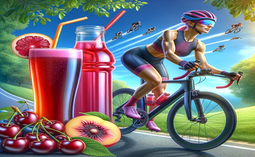 How Tart Cherry Juice and Sports Drinks Affect Cycling Performance and Recovery