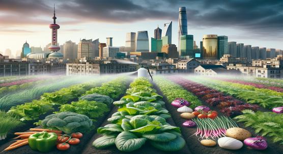 Pesticide Levels in Shanghai's Urban-Grown Vegetables