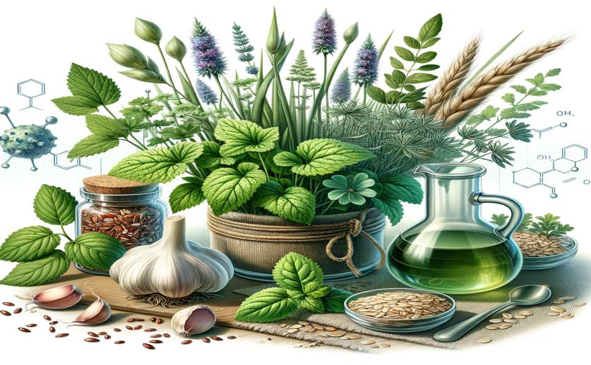 How Herbs Help Treat High Cholesterol: A Molecular Study