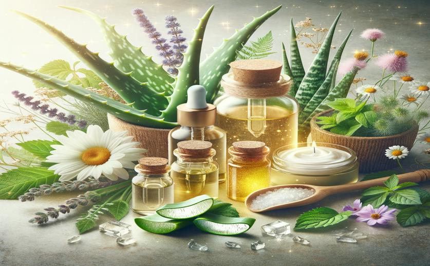 Plant Extracts Help Heal Wounds and Improve Skin Health