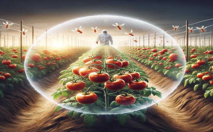 Using Special Chemicals to Control Harmful Pests in Tomato Gardens