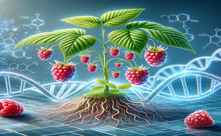 New Gene for Raspberry Ketone Production Found Through Advanced Genetic Analysis