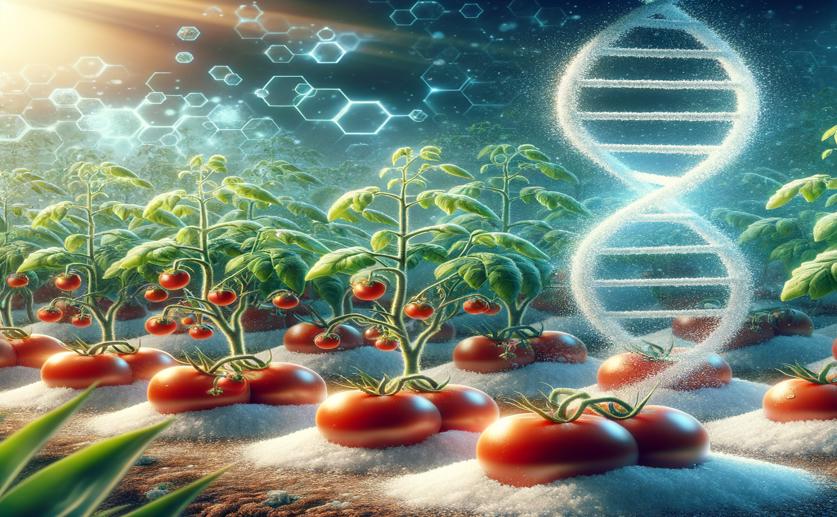 Enhancing Salt Tolerance in Tomatoes Through Genetic Editing and Analysis