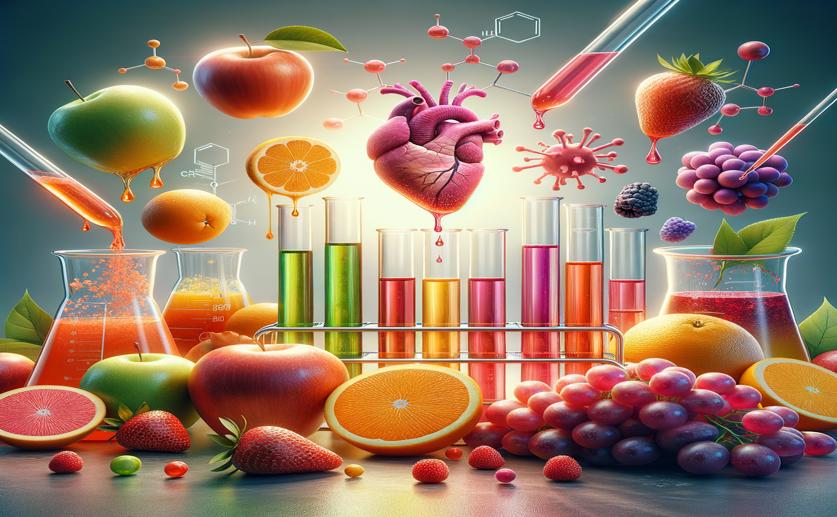 How Different Fruit Extracts Affect Blood Pressure and Inflammation Enzymes