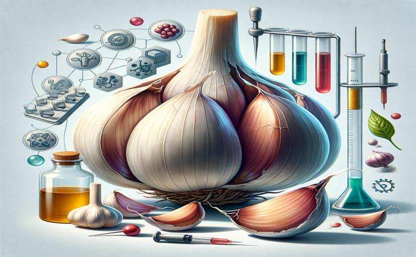 Perfecting Garlic Extraction for Best Health Benefits and Chemical Analysis