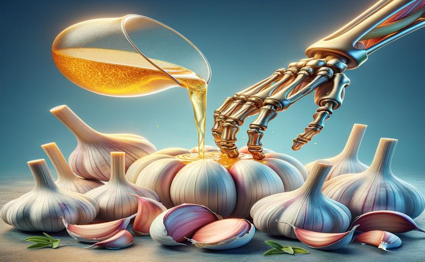 Garlic Extracts Help Ease Arthritis by Blocking a Key Cellular Pathway