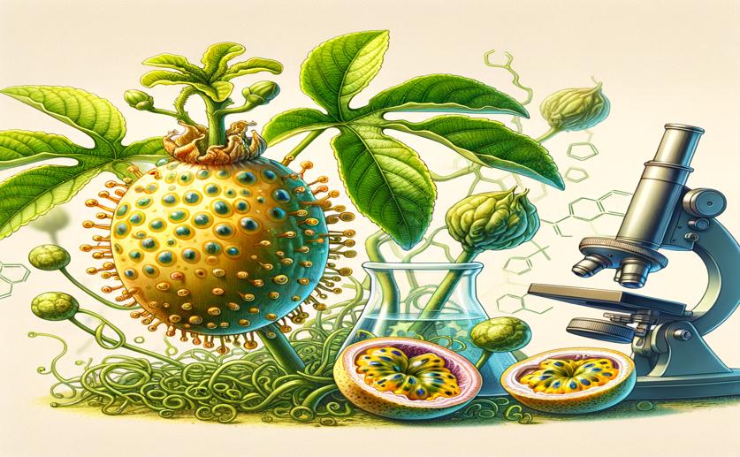 New Virus Found in Passion Fruit Plants: Detailed Analysis and Characteristics