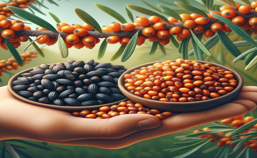 Health Benefits of Raw vs. Roasted Sea Buckthorn Seeds: Antioxidants and More