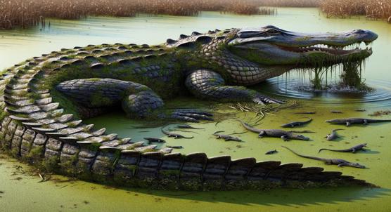 How American Alligators' Size Affects Their Environment