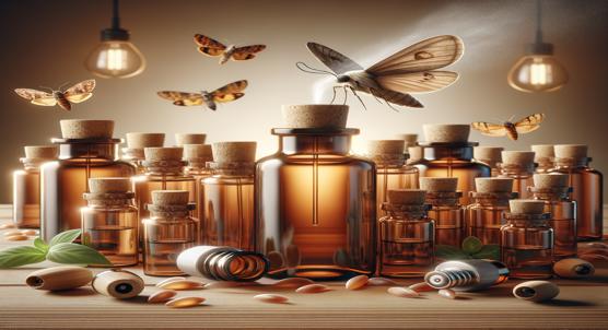 Essential Oils as Fumigants Against Grain Moths and Allies