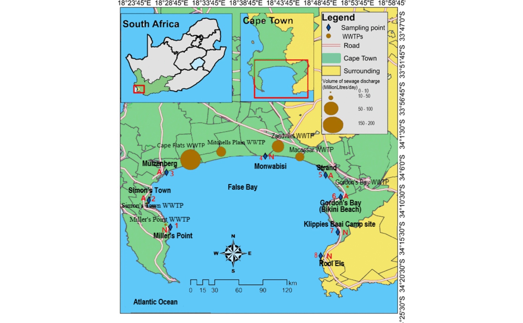 How Wastewater Treatment Affects Coastal Pollution from Harmful Chemicals