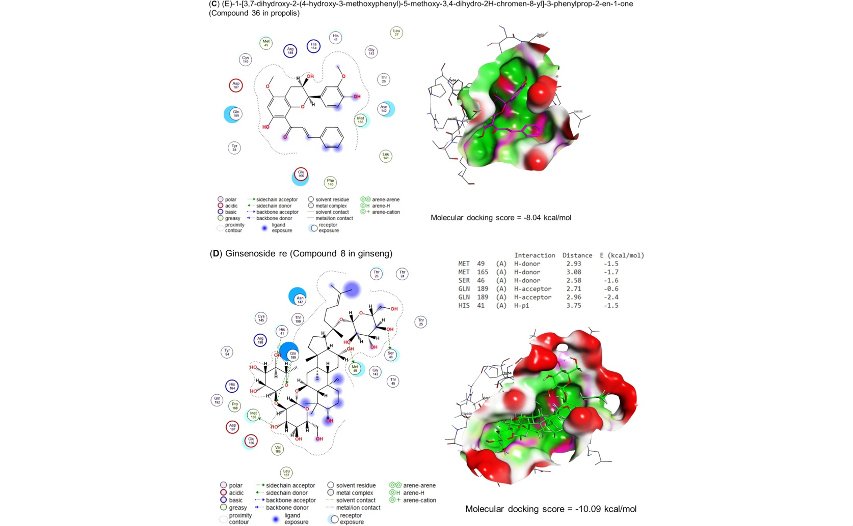 Evaluating Antiviral and Antioxidant Effects of Natural Compounds on COVID-19