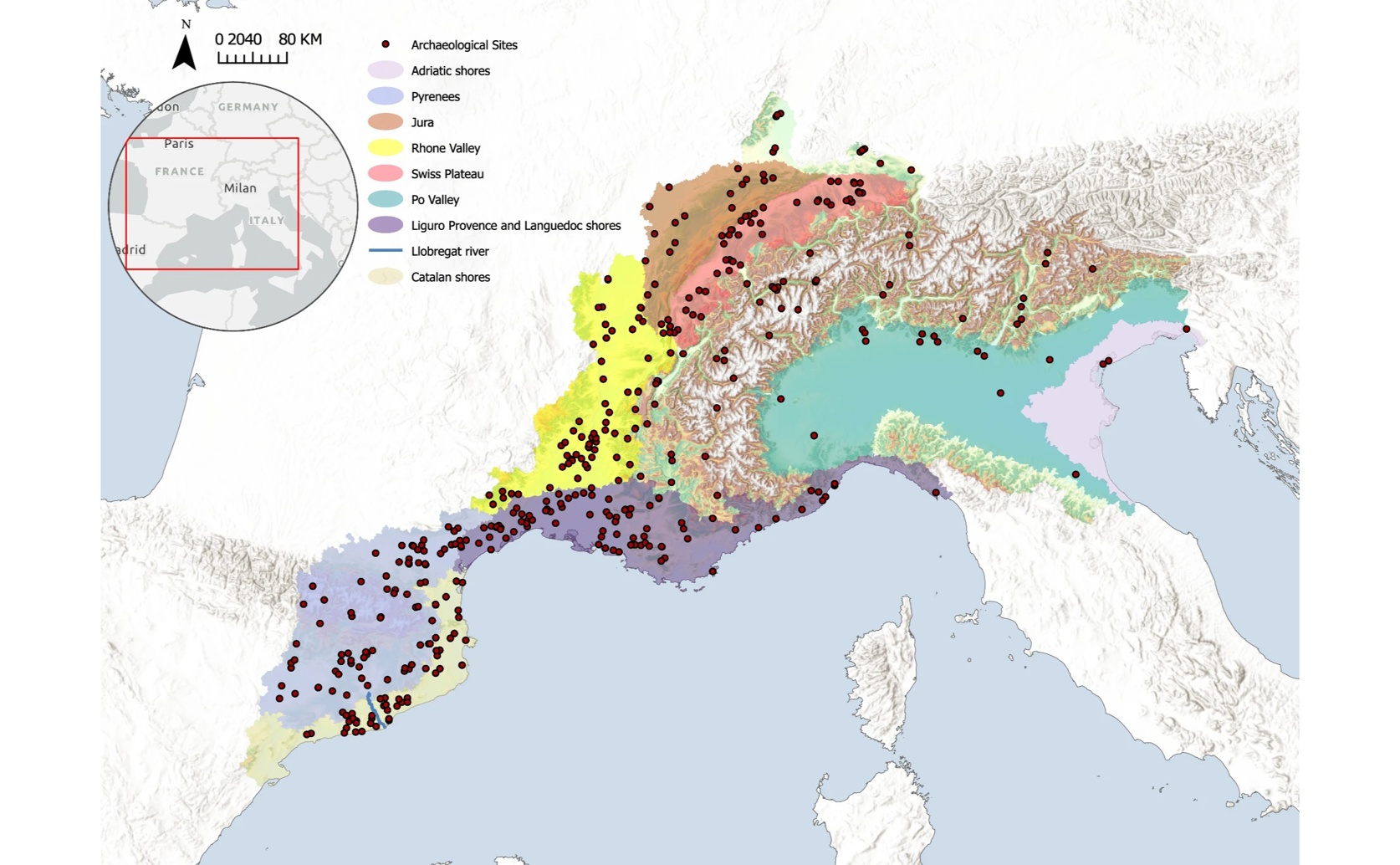 How Farming Spread in the Western Mediterranean Using Machine Learning