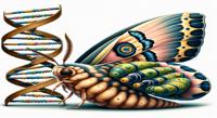 Exploring the Full DNA Code of a Slug Moth Species and Its Evolution