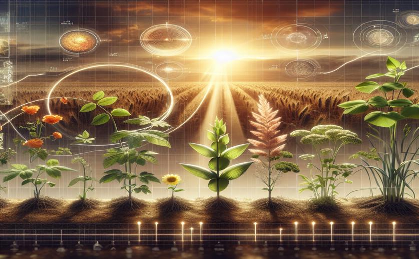 How Plants Use Light and Heat Affects Crop Growth Efficiency